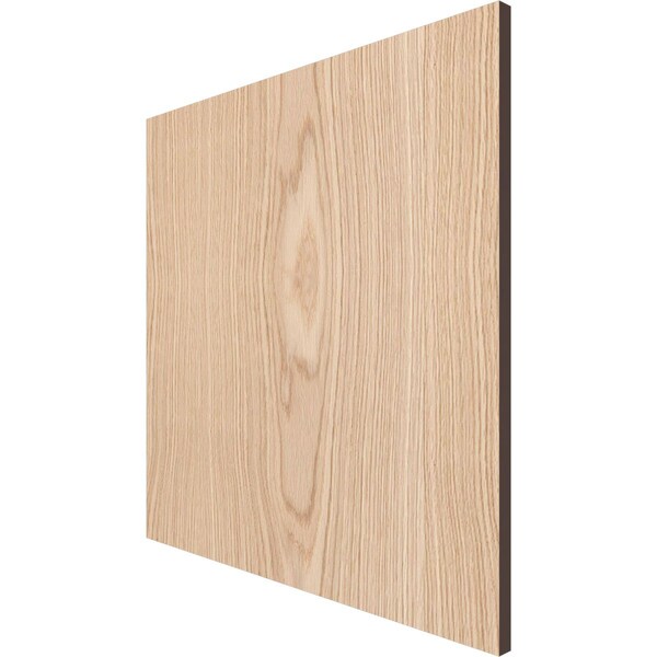 11 3/4W X 11 3/4H X 3/8T Wood Hobby Board, Red Oak